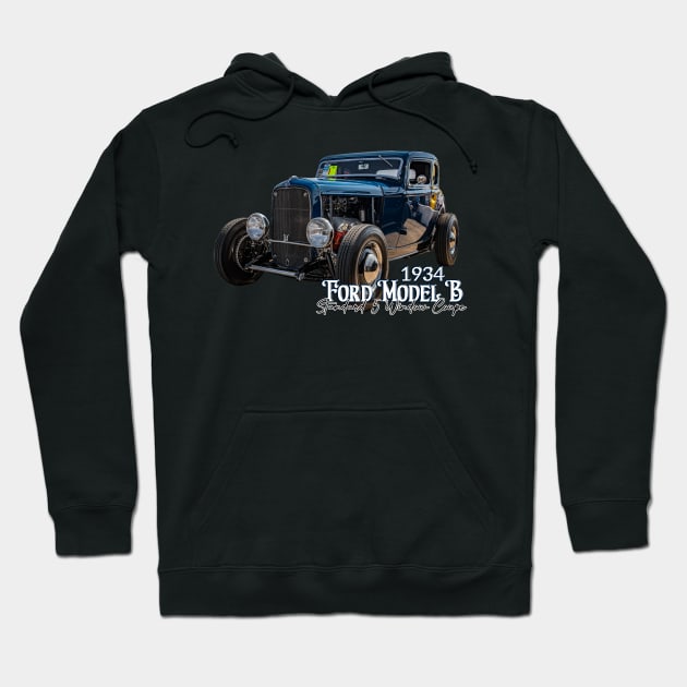 1932 Ford Model B Standard 5 Window Coupe Hoodie by Gestalt Imagery